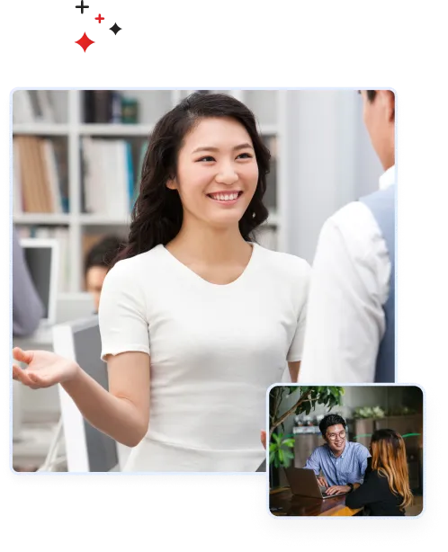 Business consultation on employee engagement and rewards platform