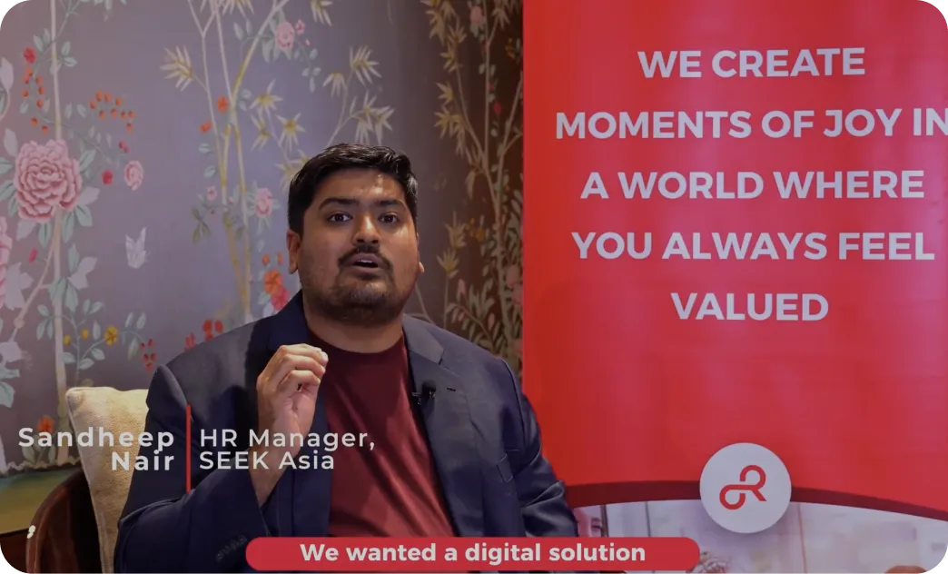 Client testimonial from the recruitment industry on a scalable and adaptable employee recognition platform